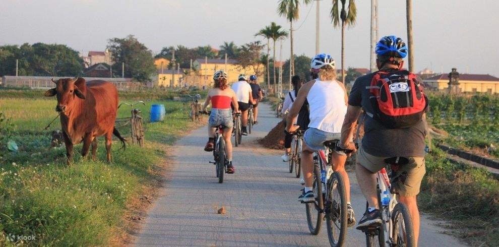 Bicycle Trip Hanoi Red River Island Half Day